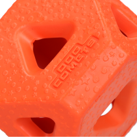 Dog Comets Treat Lock Cube Orange