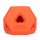 Dog Comets Treat Lock Cube Orange