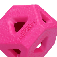 Dog Comets Treat Lock Cube Rosa