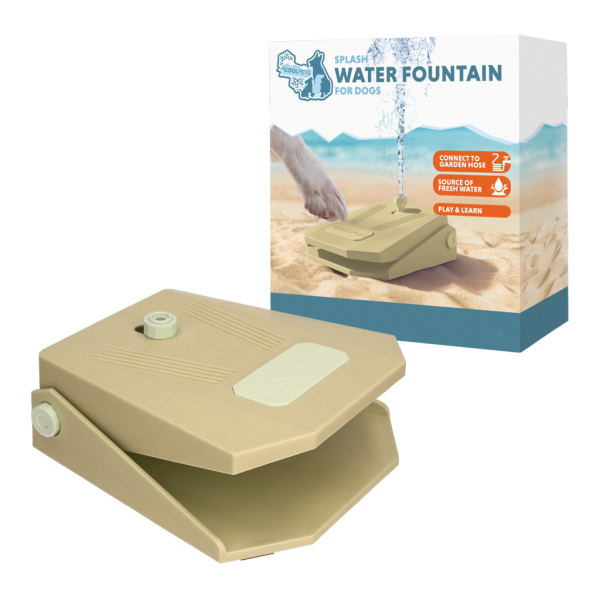 Coolpets Splash Water Fountain Beige