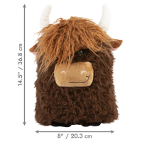 KONG Comfort Jumbo Highland Cow Assorted XL