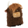 KONG Comfort Jumbo Highland Cow Assorted XL