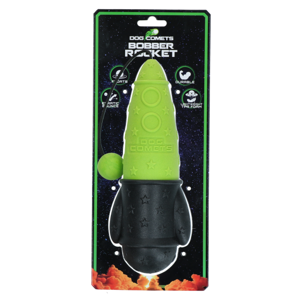 Dog Comets Bobber Rocket Grün