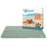Coolpets Gel Cooling Mat Olivgrün L