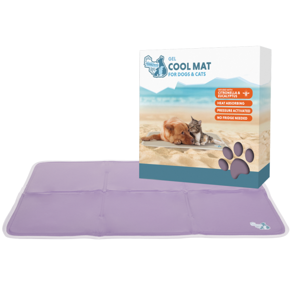 Coolpets Gel Cooling Mat Lila L