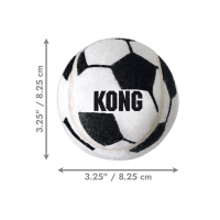 Kong Sport Fußball L 8,5 cm (2-pk)