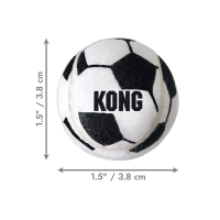 Kong Sport Fußball XS 4,5 cm (3-pk)