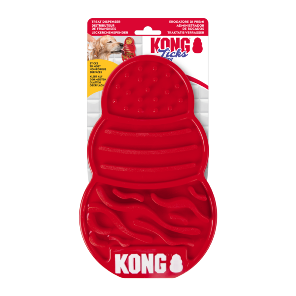 KONG Licks Treat Dispenser Rot XL