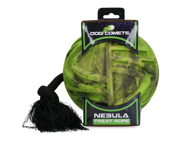 Dog Comets Nebula Treat Rope Grün
