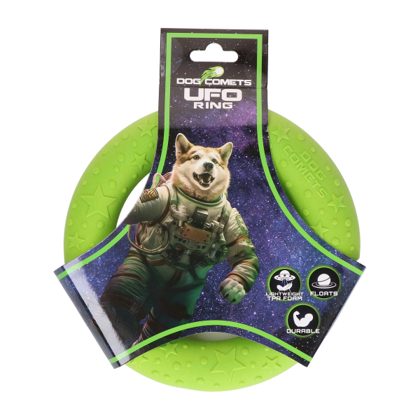 Dog Comets UFO Ring Grün S