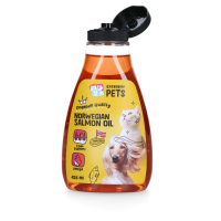 Excellent Pets Norwegisches Lachsöl 425 ml (Quetschflasche)