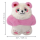 KONG Snuzzles Panda Rosa M