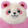 KONG Snuzzles Panda Rosa M