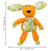 KONG Floppy Knots Kaninchen Orange