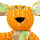 KONG Floppy Knots Kaninchen Orange