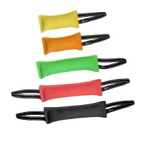 Hundespielzeug Beißwurst - Red / 30cm mit 2...
