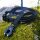 Nylon Tactical Führleine Deep Black - Leine 2.5m 3-fach verstellbar mit integriertem Griff