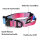 Nylon Tactical Halsband Pink Blue Sky - ultraleicht - M 40-55cm | 4cm
