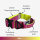 Nylon Tactical Halsband Lime Wine - L 50-65cm