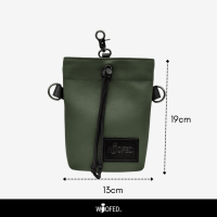 Leckerlibeutel Army Green - Leckerlibeutel mit Wunschname & Spender