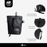 Leckerlibeutel Black Onyx - Leckerlibeutel mit Wunschname
