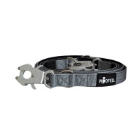 Nylon Tactical Führleine Silver Grey - Leine 2.5m...