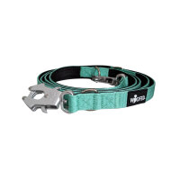 Nylon Tactical Führleine Seafoam - Leine 2.5m 3-fach...