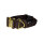 Nylon Tactical Halsband Dark Brown - L 50-65cm