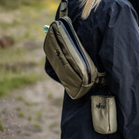 Multifunktionale Gassitasche - 2 in 1 Bauchtasche & Schultertasche Olive
