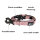 Nylon Tactical Führleine Dusty Rose - Leine 2.5m 3-fach verstellbar mit integriertem Griff