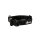 Nylon Tactical Halsband für kleine Hunde Deep Black - XS 25-32cm | 2,5cm ohne Griff