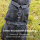 Y-Hundegeschirr 4fach-verstellbar mit Griff und Sicherheitsschnallen Deep Black - ultraleicht - M