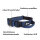 Nylon Tactical Halsband mit Griff Midnight Blue - ultraleicht - L 50-65cm | 5cm