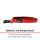 Nylon Tactical Führleine Rosso Red - Leine 2.5m 3-fach verstellbar mit integriertem Griff