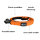 Nylon Tactical Führleine Safety Orange - Leine 2.5m 3-fach verstellbar mit integriertem Griff