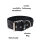 Nylon Classic Halsband Black Camo - S 34-40cm | 3,2cm / Silber