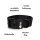 Nylon Classic Halsband Deep Black - S 34-40cm | 3,2cm / Schwarz