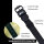 Nylon Classic Halsband Deep Black - M 42-48cm | 4cm / Schwarz