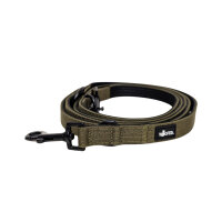 Nylon Classic Führleine Military Olive - 2,5m 3-fach...