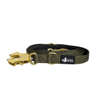 Nylon Tactical Führleine Noble Olive - Leine 2.5m...