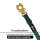 Nylon Tactical Führleine Emerald Green - Leine 2.5m 3-fach verstellbar mit Kurzführgriff
