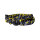 Nylon Tactical Halsband Yellow Camo ultraleicht - S 35-43cm | 4cm
