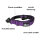 Nylon Tactical Führleine Velvet Purple - Leine 2.5m 3-fach verstellbar mit Kurzführgriff