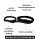 Nylon Retrieverleine verstellbar Deep Black