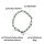 Woofchain Kettenhalsband aus Edelstahl Olive - 62cm