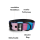 Nylon Classic Halsband Pink Blue Sky - XL 56-62cm | 5cm