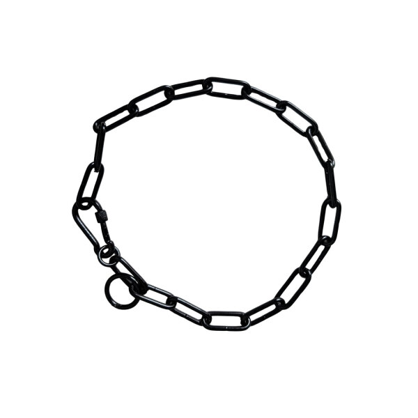Woofchain Kettenhalsband aus Edelstahl Black - 42 cm
