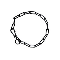 Woofchain Kettenhalsband aus Edelstahl Black - 46cm