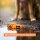 Halsband WOOFLEX® Classic verstellbar Sunset Orange - S 29-39cm 2,5cm