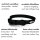 Halsband WOOFLEX® Classic verstellbar Phantom Black - S 29-39cm 2,5cm